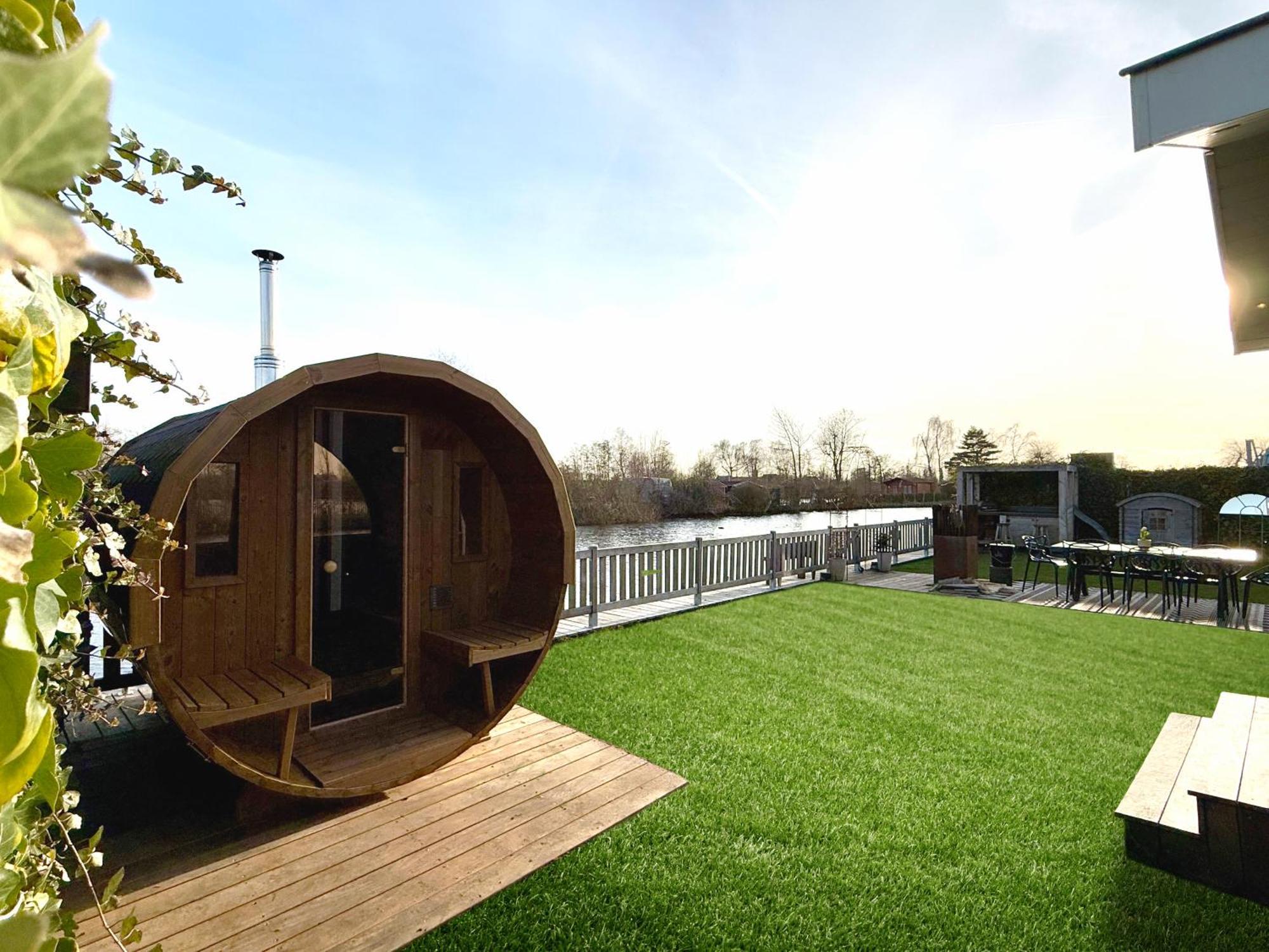 New - Private Residence With Sauna - On A Lake Near Amsterdam วิงเคอวีน ภายนอก รูปภาพ